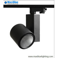 High CRI 95ra Usado em Loja COB LED Track Lighting